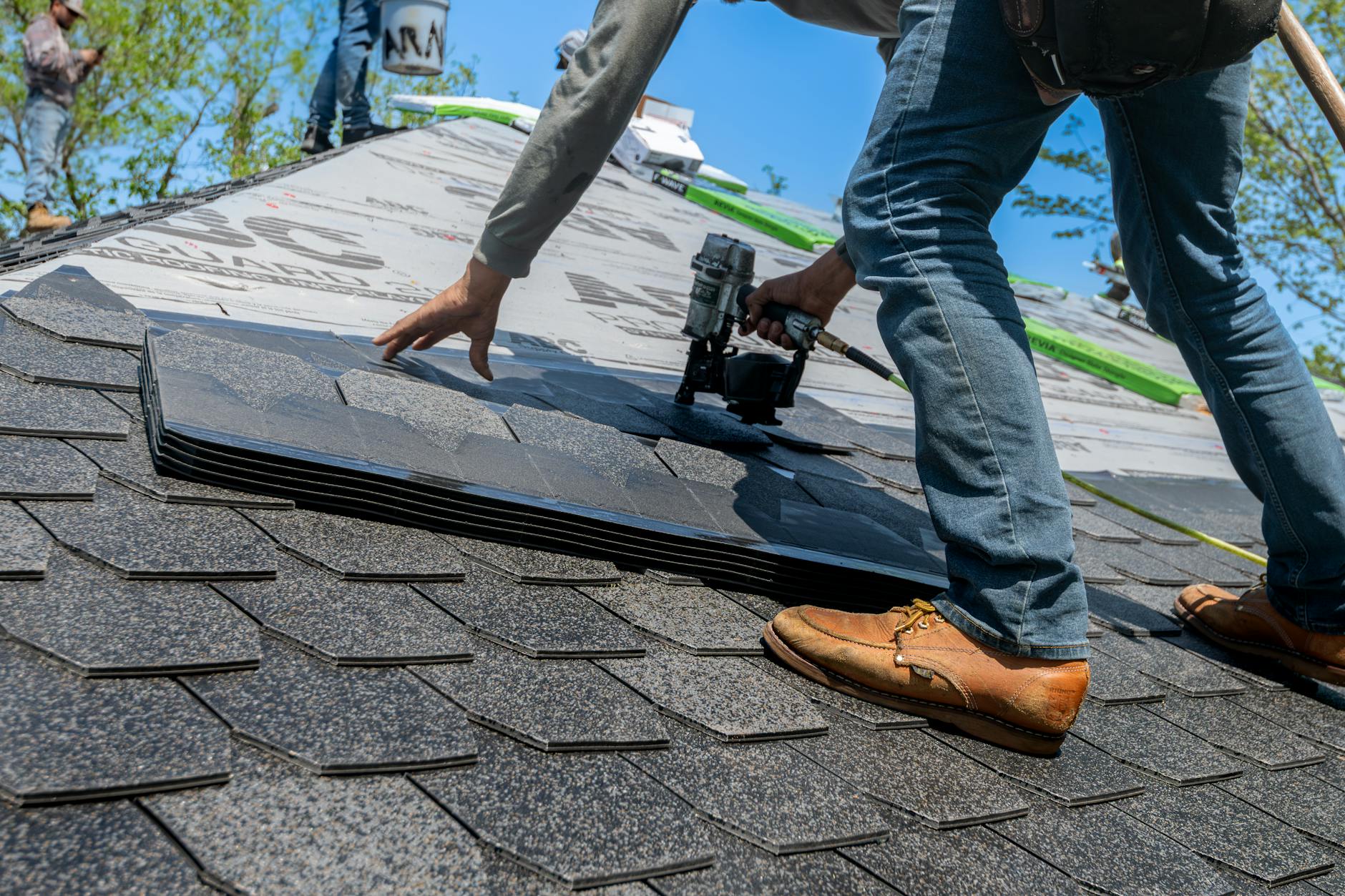 Professional roofing work by Top Pro Roofing